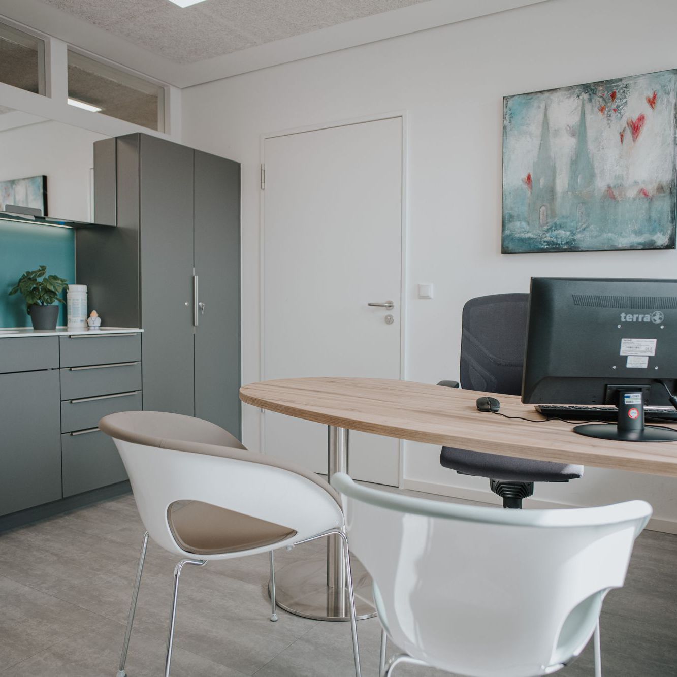 Sprechzimmer Teckpraxis